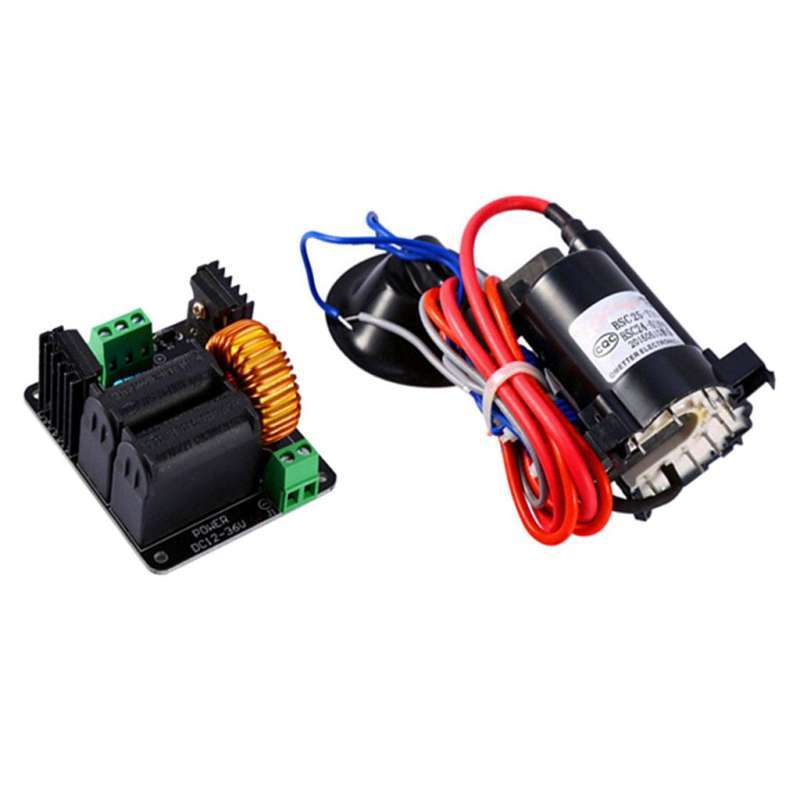 Jual High Voltage Tesla ZVS Coil Controller Board + Ignition Coil for