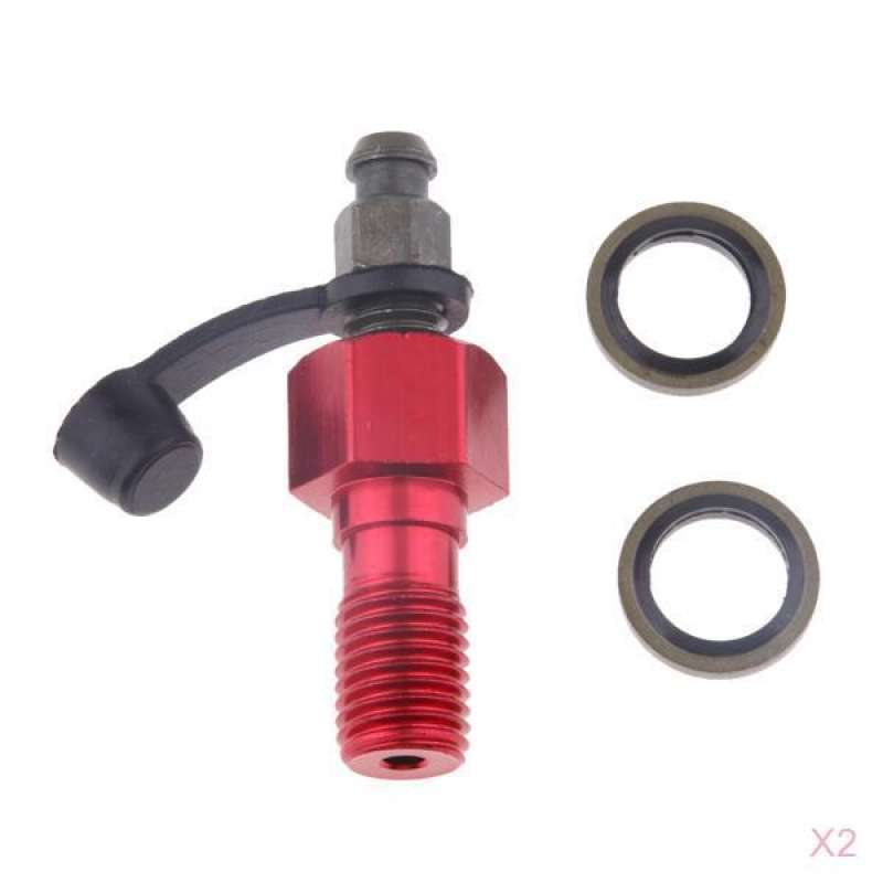 Jual 2x Banjo Screw And Bleed Nipple / Screw For Motorcycle Brake