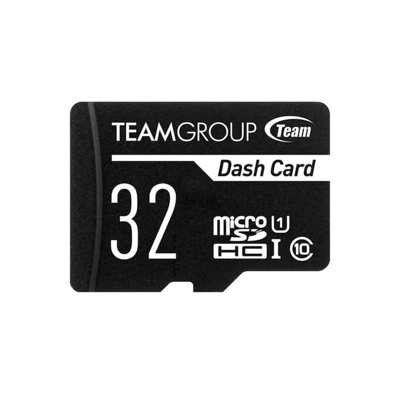 Promo TEAMGROUP Dash Card MicroSD Memory Card [UHS/ 32GB + Adapter