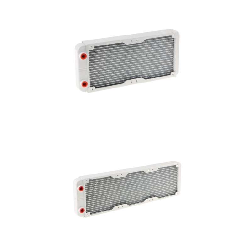 Promo 2Piece PC G1/4 18 Lines Radiator Water Cooling Cooler For CPU