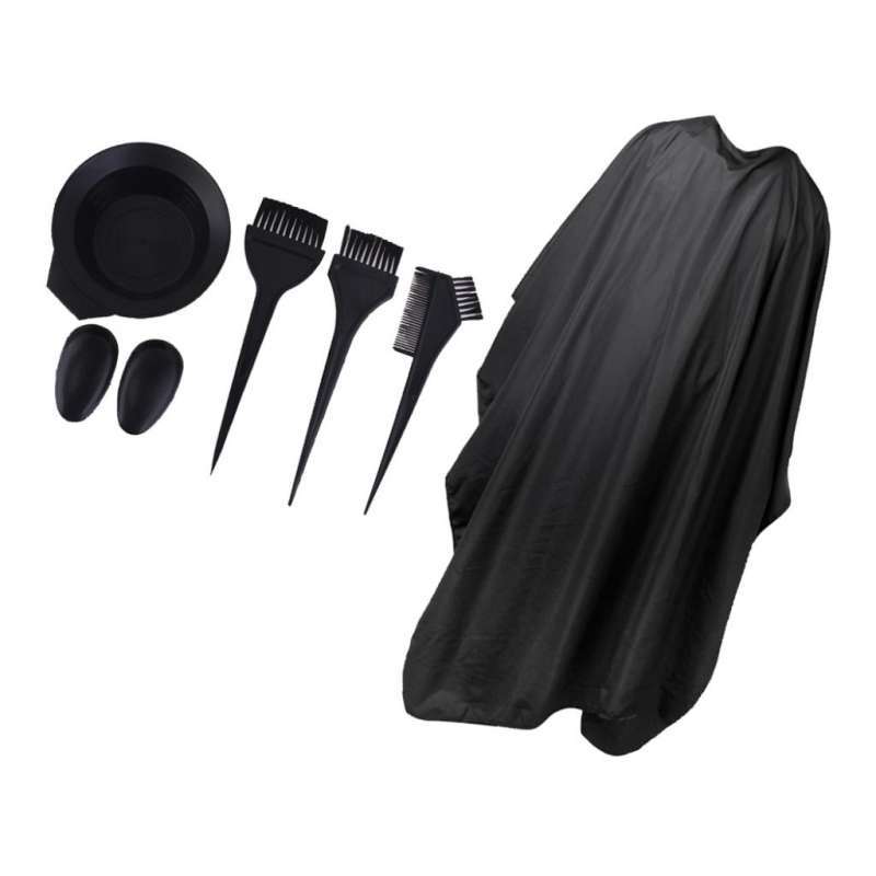 Promo Hair Tint Coloring Brush Bleaching Kit Bowl Cape Mixing Colouring