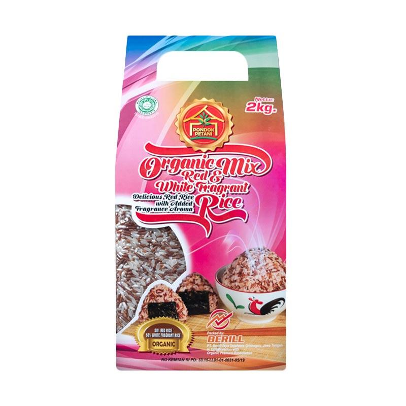 Jual PONDOK PETANI Beras Mix Organik Merah Dan Putih Wangi
