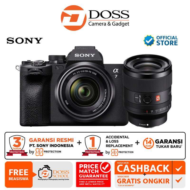 Jual Sony A7IV Sony a74 Sony A7 IV kit 28-70mm Lens with FE 35mm f1.4 ...