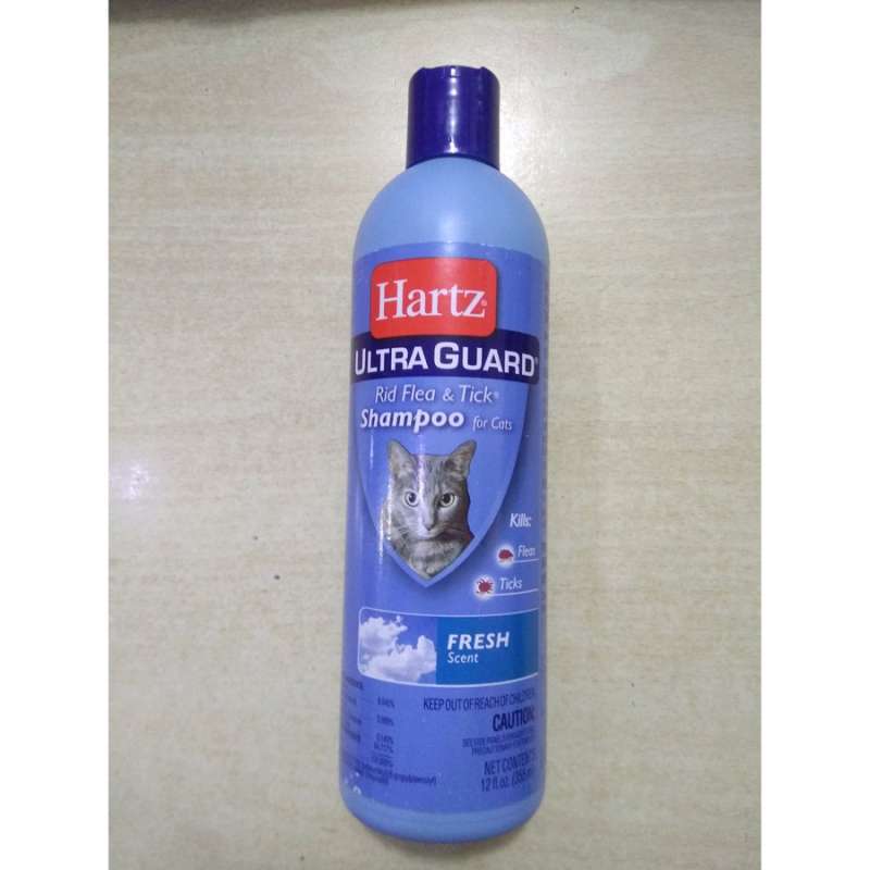 Jual Hartz Rid Flea & Tick Shampoo for Cat 355ml di Seller
