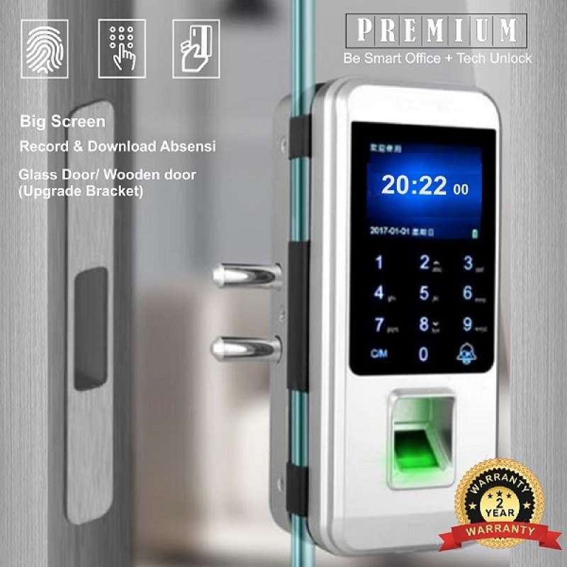 Jual Door lock Digital With Absen / Mesin Absensi / Door Lock / Kunci ...
