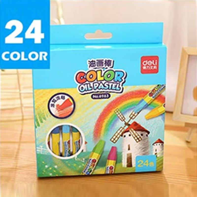 Jual Bluelans Color Kids Wax Crayon Stick Painting Drawing Sketching