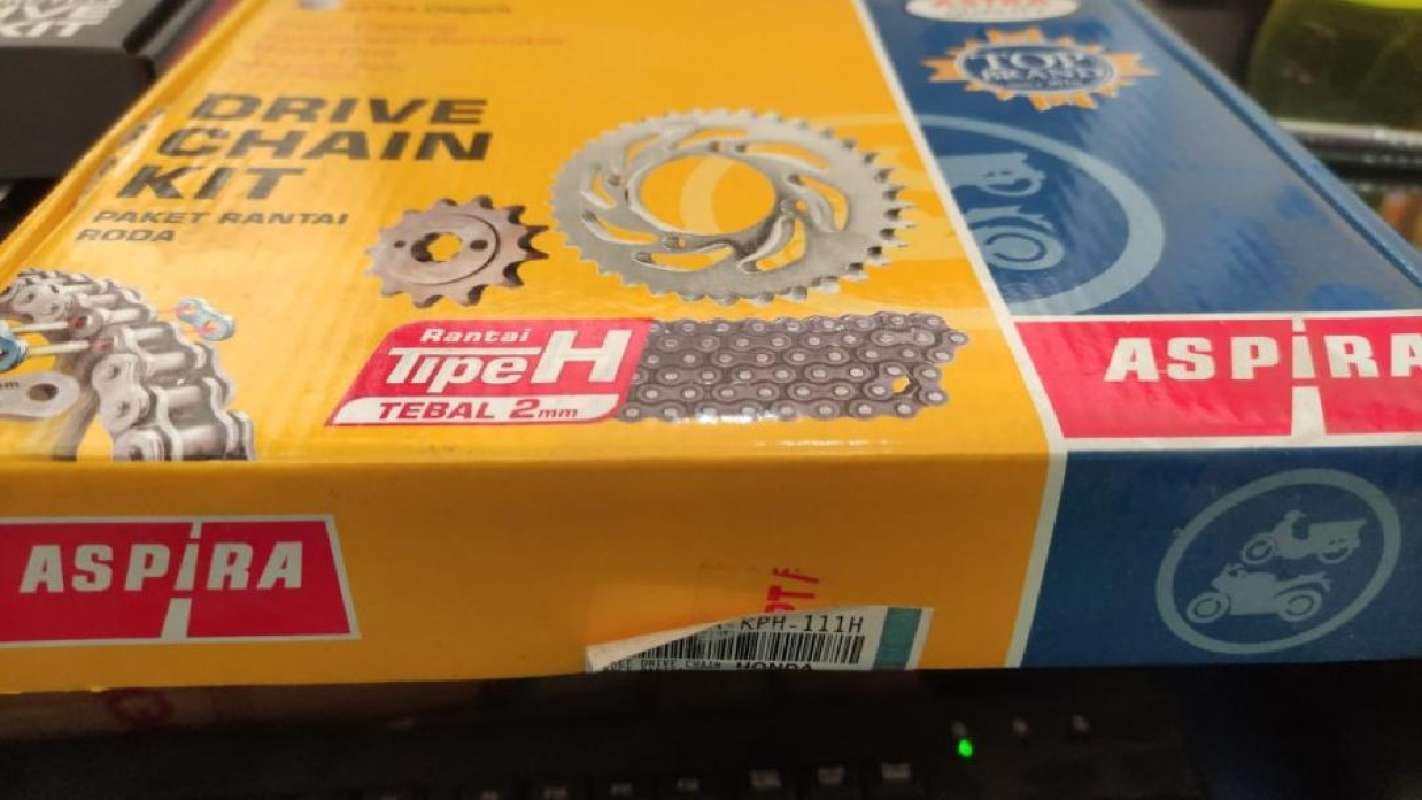 Jual Gir Set/ Gear Set/chain Kit Indopart Karisma X / Supra X Aspira Di Seller Arden Hobby