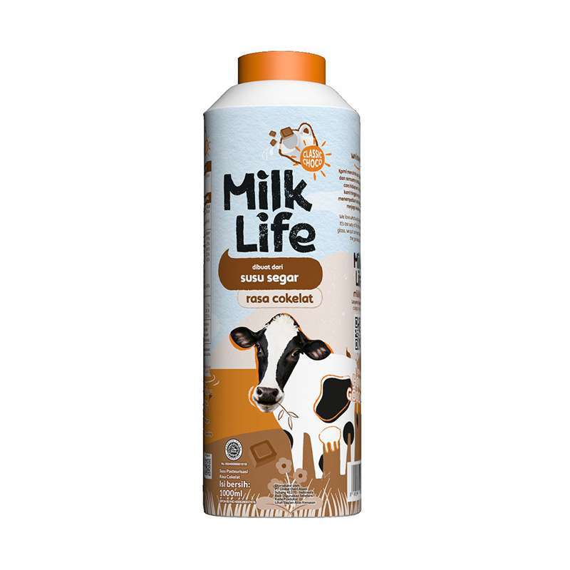 Promo Milklife Fresh Milk Cokelat [1000 Ml] Diskon 4 Di Seller Fresh