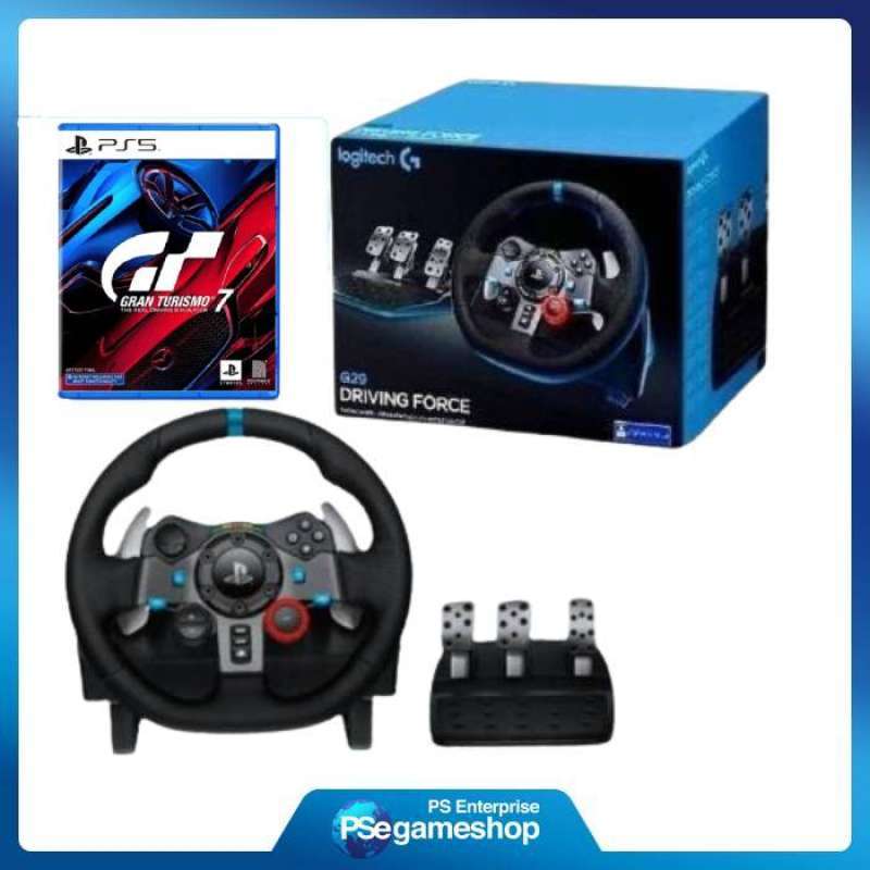 Jual LOGITECH DRIVING FORCE G29 STEERING WHEEL + PS5 Grand Turismo di