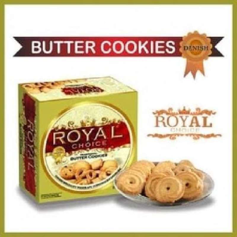 Jual Kue kaleng royal choice butter cookies 480gr kue kering butter