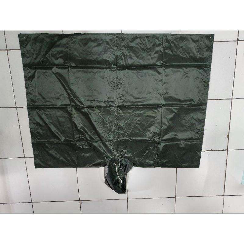 Jual Rain coat  Jas Hujan Ponco Hijau  Jas Hujan Kelelawar Polisi