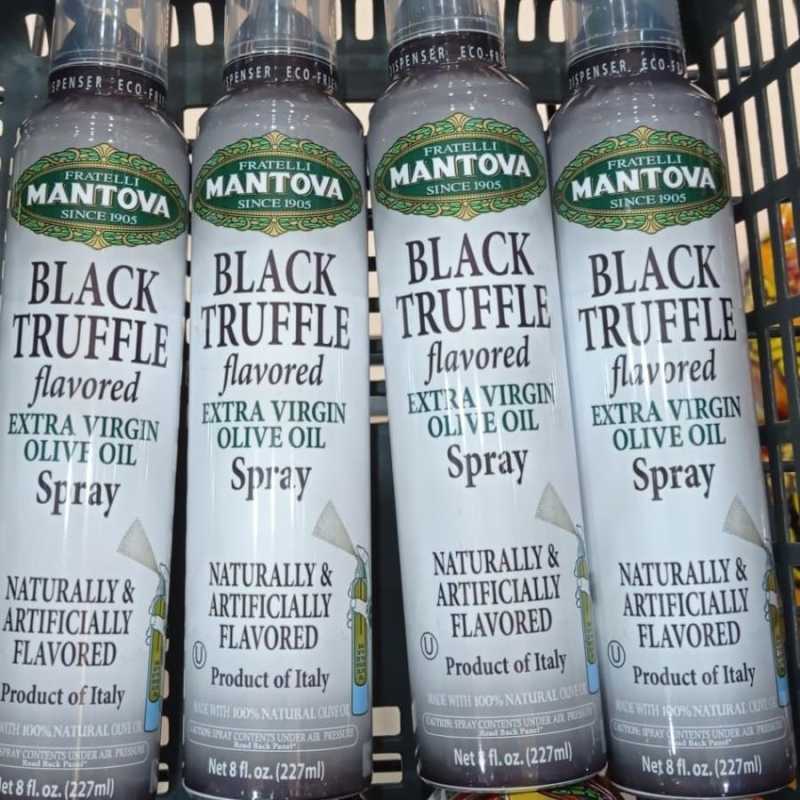 Jual mantova black truffle olive oil spray 227ml di Seller GLENMOREE