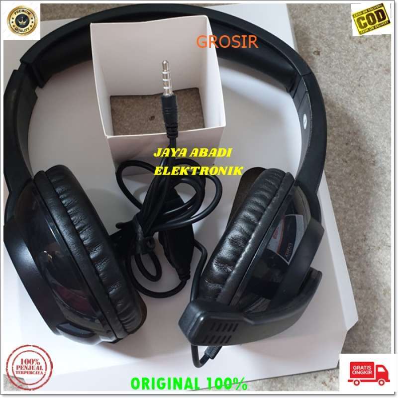 Hp Mircophone Promo HEADPHONE BANDO YOUTUBER GAMING KABELBISA UNTUK KOMPUTER LAPTOP ...