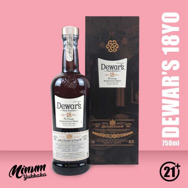 Jual Dewars 18YO 750ml di Seller Minum Yuk Kaka Jakarta - Kebayoran ...