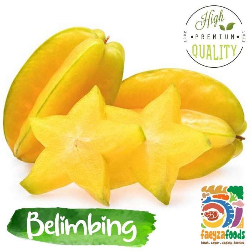Jual BUAH BELIMBING / STAR FRUIT 1 KG Halal di Seller faeyzafoods