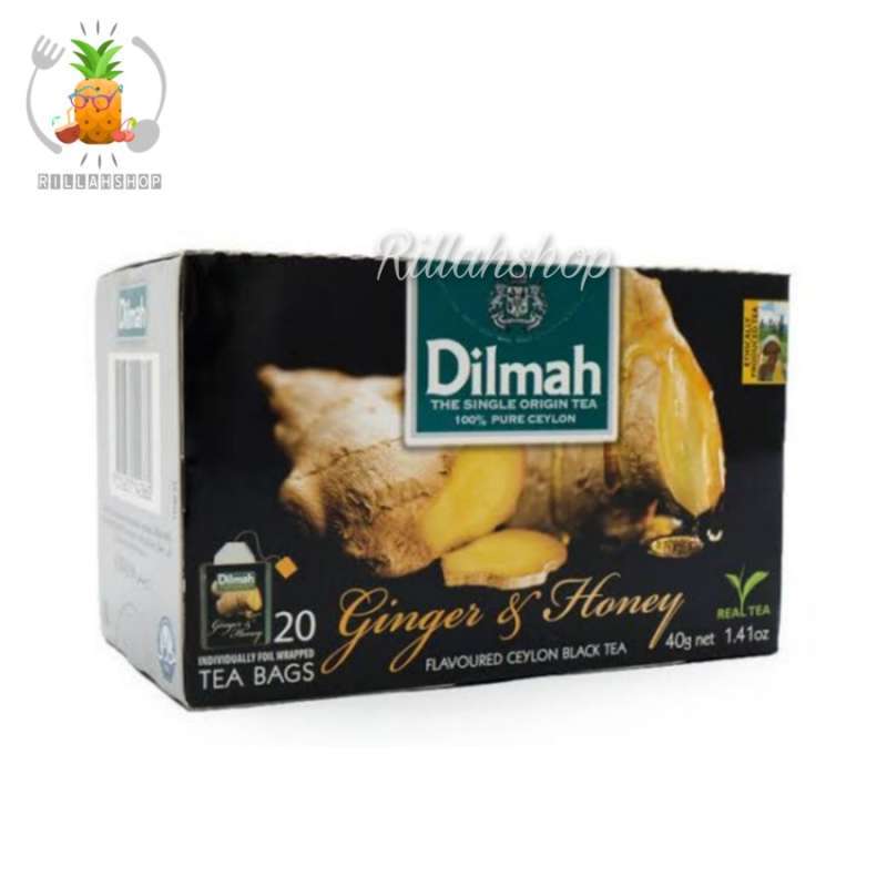 Jual Dilmah Ginger and Honey Tea (40g) di Seller Duri