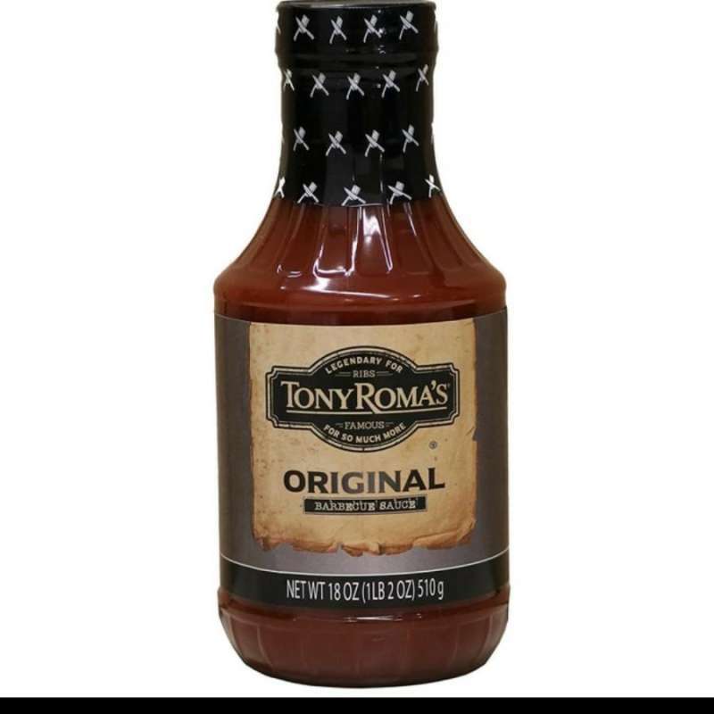 Barbecue roma tony sauce original fooducate