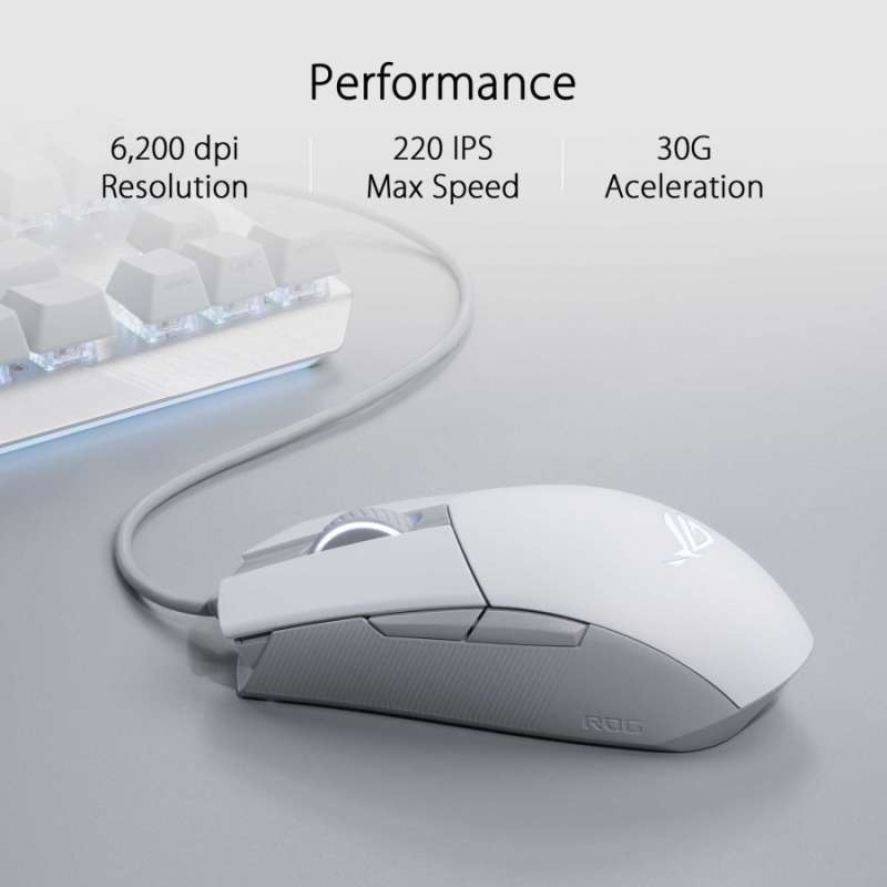 Jual Mouse Gaming Asus Rog Strix Impact Ii Moonlight Di Seller ...