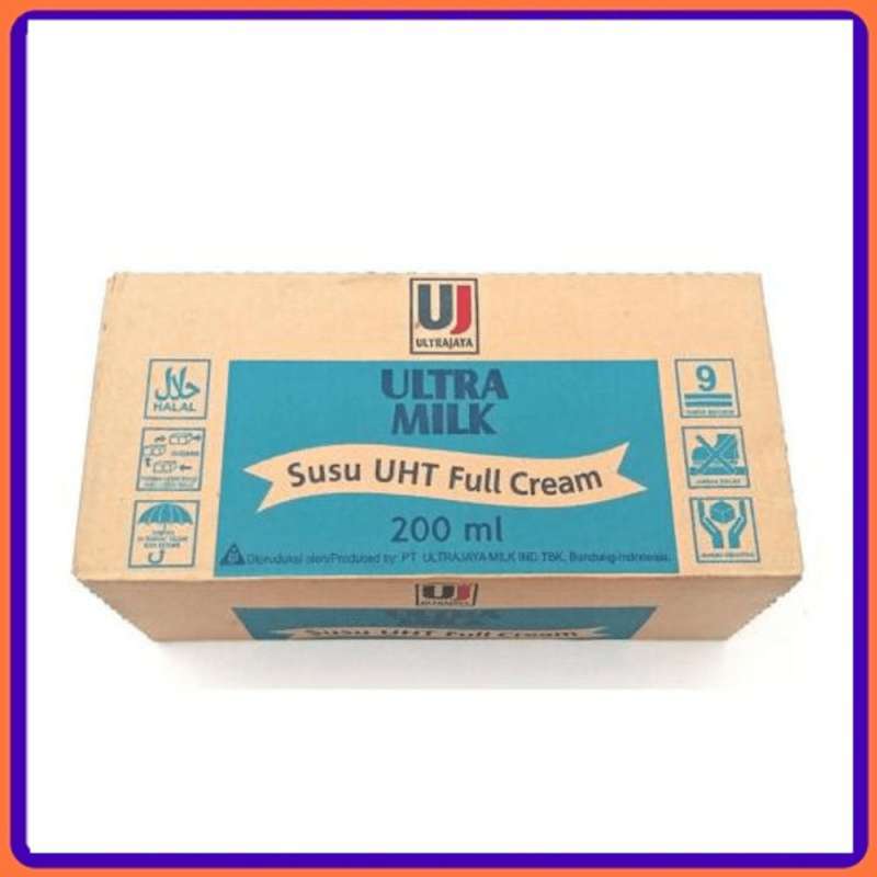 Promo Susu Ultra Uht Full Cream 200Ml | Harga Per Dus Isi 24 Kotak di