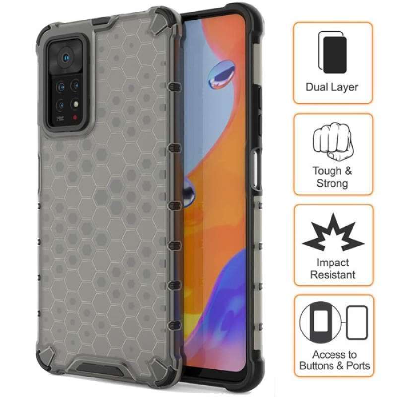 Jual Armor Honeycomb Case Casing Xiaomi RedMi Note 11 Pro 4G 5G Cover
