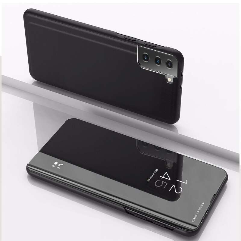 Jual Samsung Galaxy S21 Fe S21fe 5g Flip Clear View Standing Cover Case