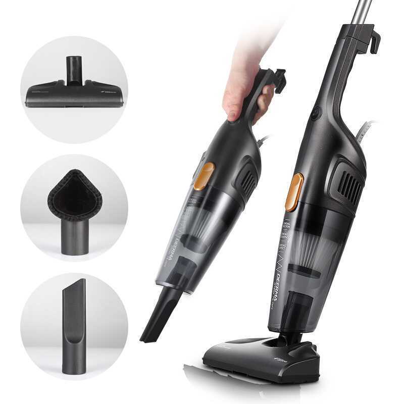 Jual Deerma Penyedot Debu Handheld Vacuum Cleaner Dx115c Hitam Di