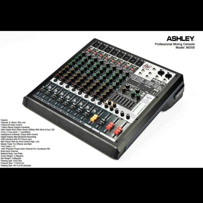 Jual Mixer Ashley Mdx8 Harga Murah & Kualitas Terbaik Oktober 2024