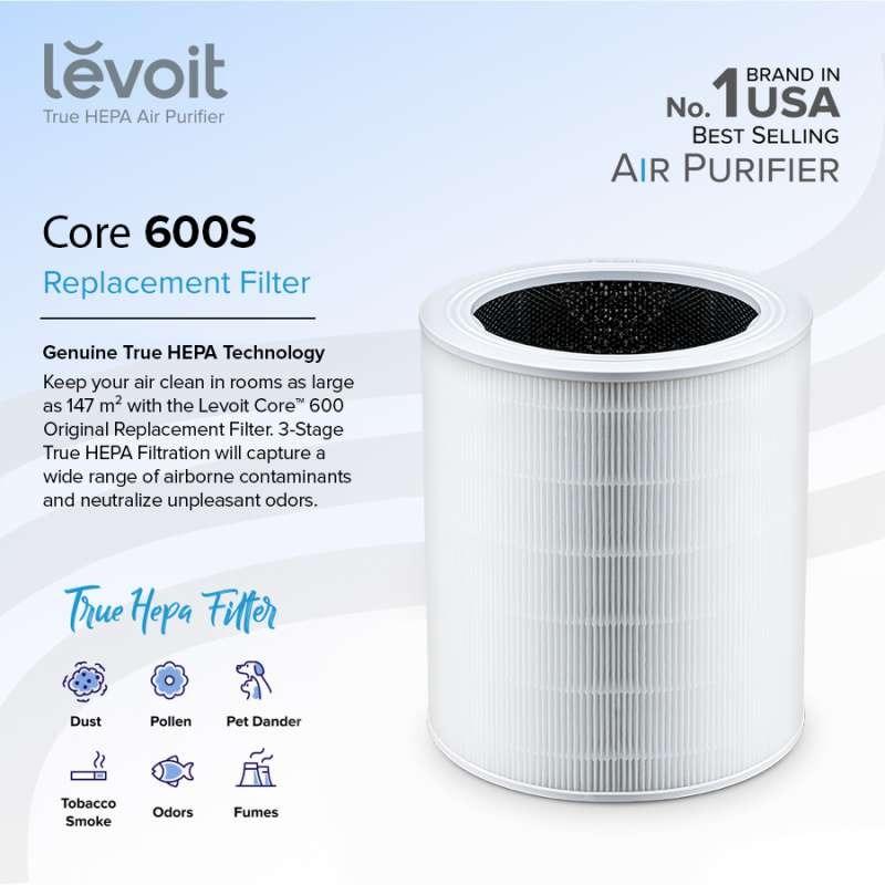 Promo Levoit Replacement Filter Core 600S HEPA13 Air Purifier Original