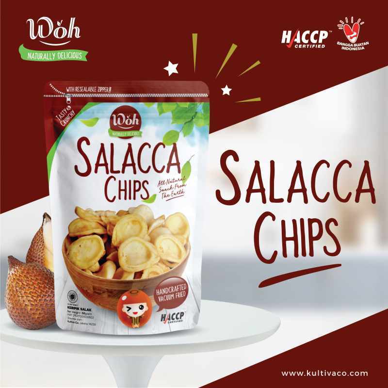 Jual Woh Salacca Chips 100 Gram Di Seller Kultiva Co. Official Store