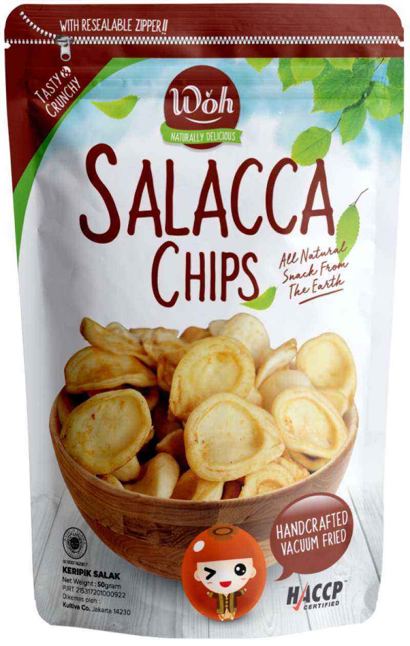Jual Woh Salacca Chips 100 Gram Di Seller Kultiva Co. Official Store