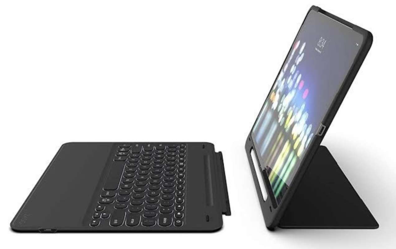 Jual iPad Pro 11 2018 3rd gen Zagg Slim Book Go Keyboard, bisa untuk