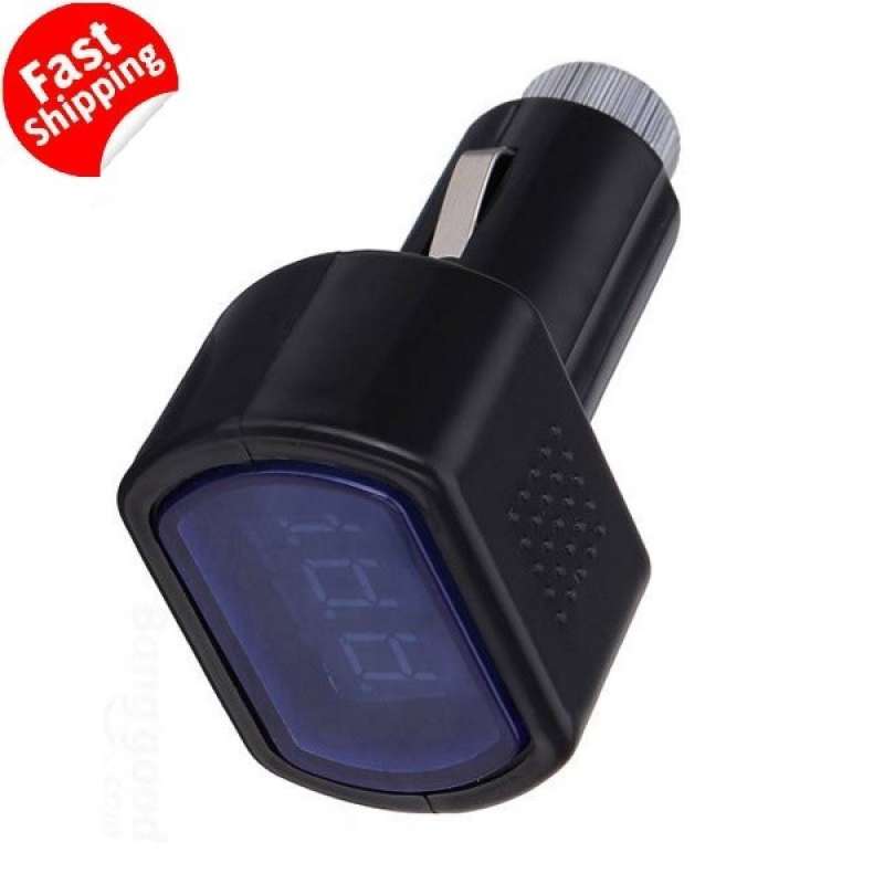 Jual Digital Baterai 12 Volt Meter Mobil Stabilizer Voltage Ampere Mini