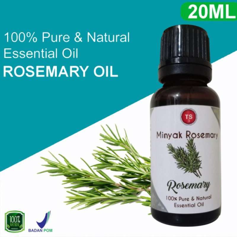 Promo Rosemary Oil Minyak Rosemary 100 Pure & Natural 20ML Diskon 15