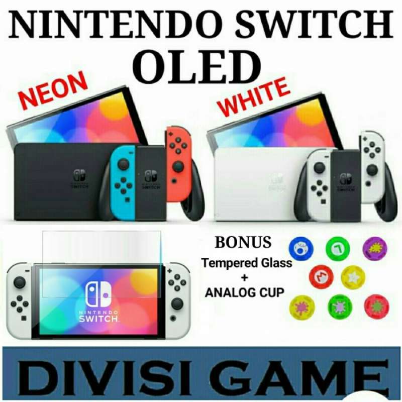 Jual Nintendo Switch Oled Console Neon Red Blue Neon di Seller Play
