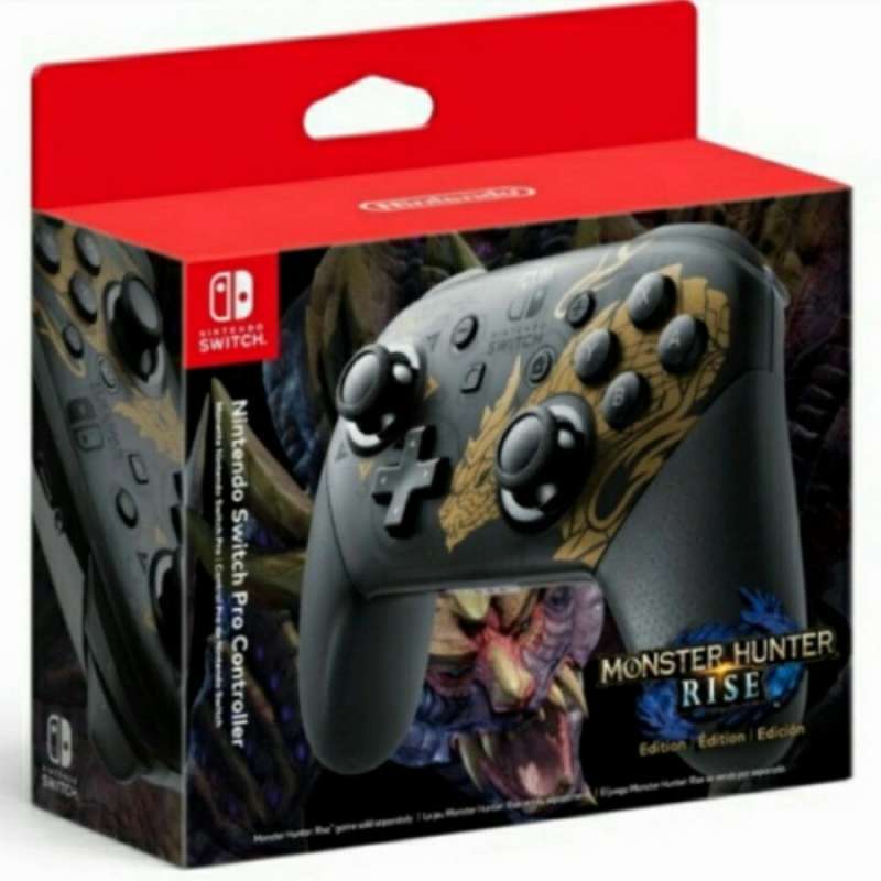 Promo Pro Controller / Procon Monster Hunter Rise Nintendo Switch ...
