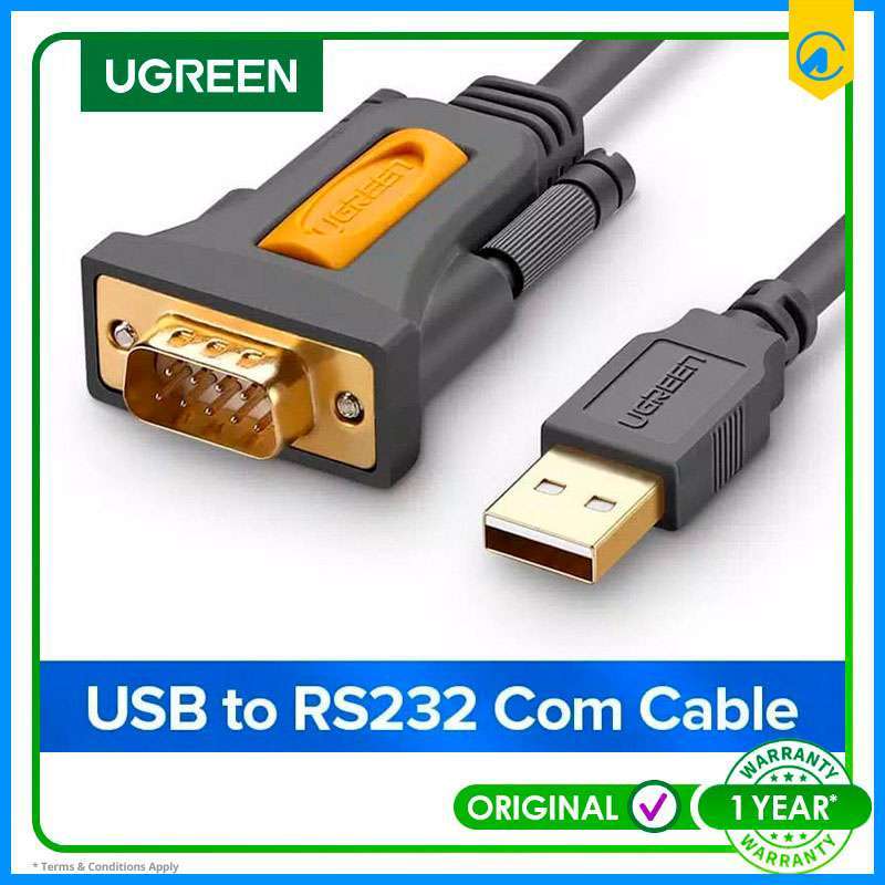 Jual Ugreen 20210 USB To RS232 Kabel Adapter COM Serial PDA 9 DB9 Pin