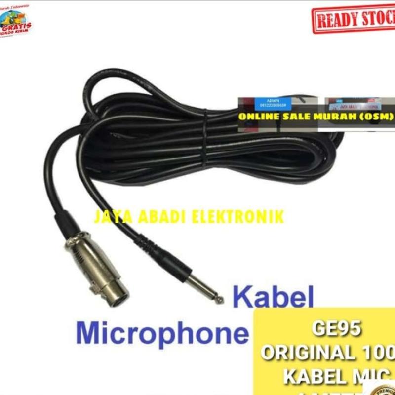 Jual Kabel Mic 4 Meter Jack 6.5 Mm Xlr Terbuat Dari Bahan Yeng Berseat