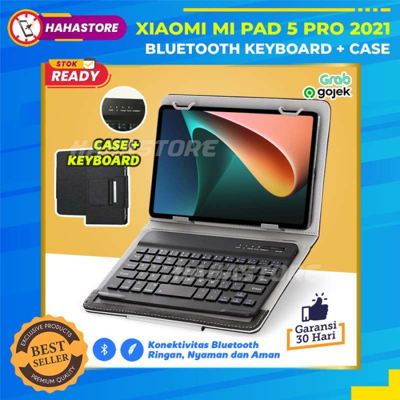 Promo Xiaomi Mi Pad 5 Pro 2021 11 Bluetooth Keyboard Flip Case Book