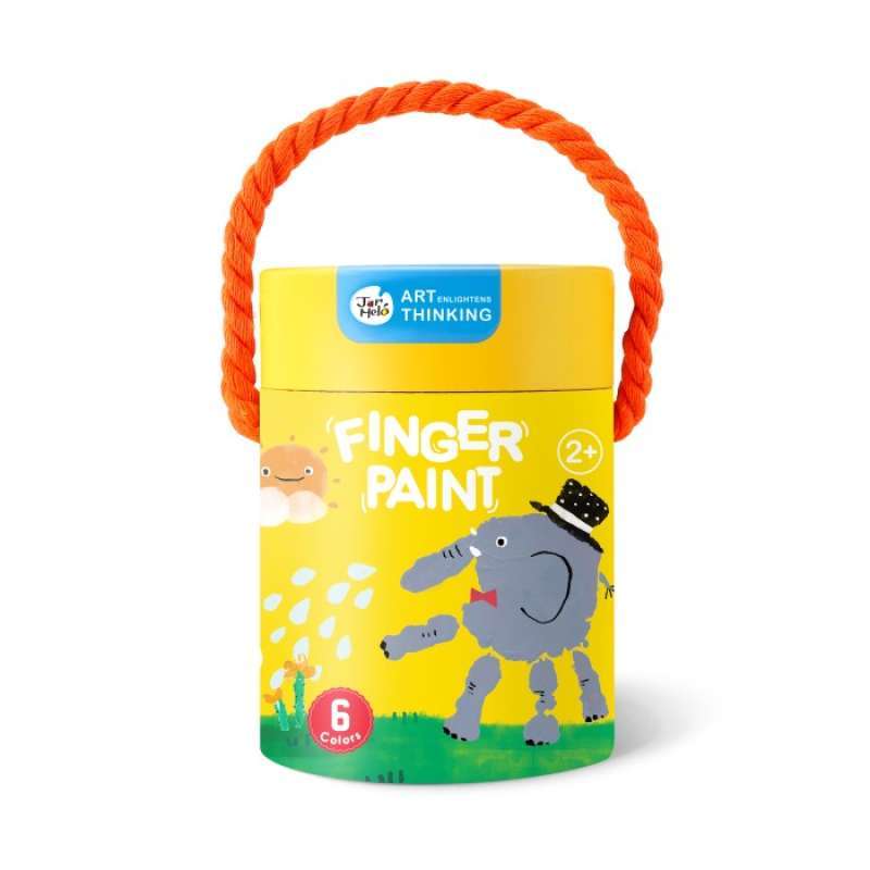 Jual Finger Paint/Jar Melo Finger Paint Set 6 Colours di Seller EDOGAWA STORE Kalibata, Kota