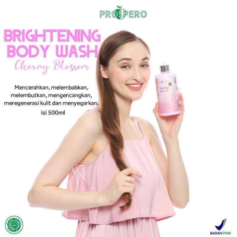 Jual Prospero Body Wash Cherry Blossom with Collagen 500 ml di Seller