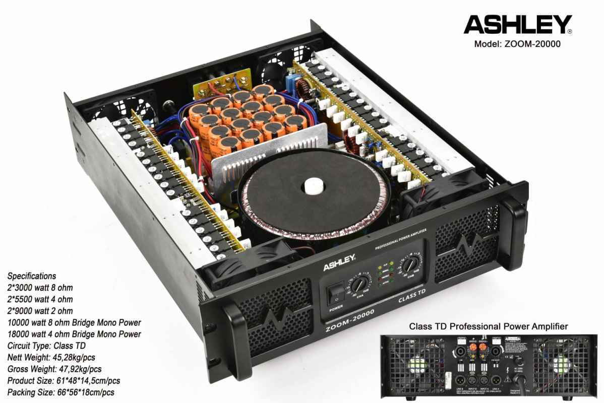 Jual Power Amplifier Ashley Zoom Original Murah Harga Diskon Maret