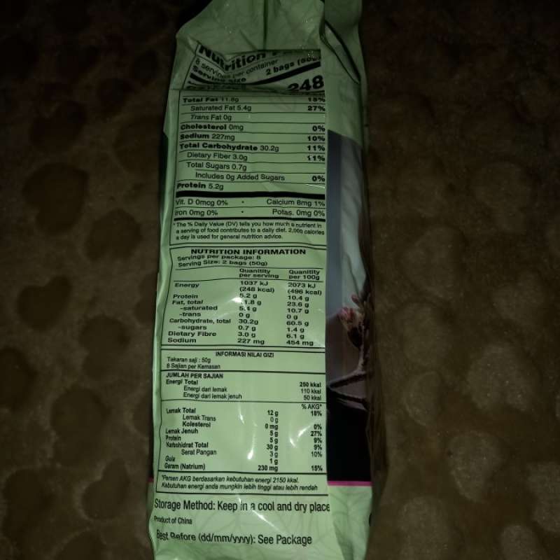 Jual Krekers Dengan Quinoa Yummy House Quinoa Saline Biscuits 400g Di