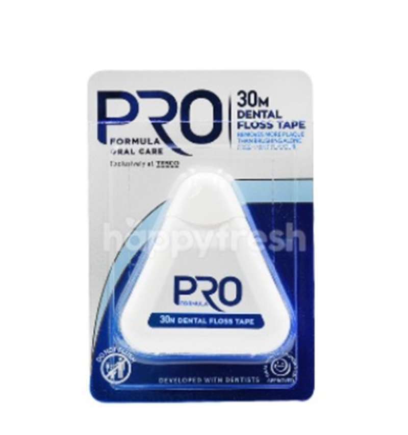 Jual Tesco Pro Formula Dental Floss Tape 30m di Seller BisQuitto MY