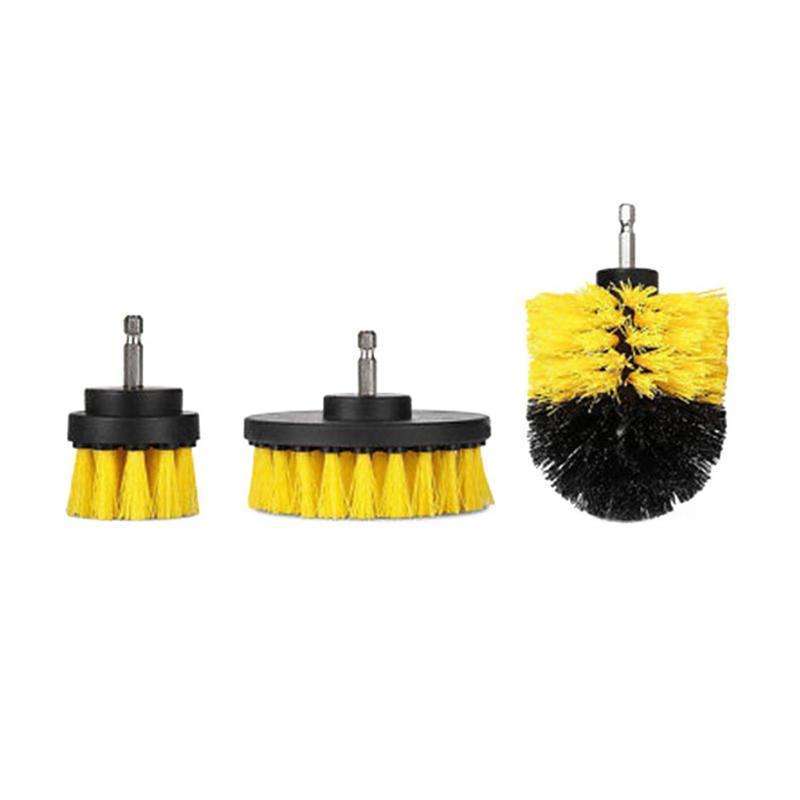 Jual Glass Floor Carpet Tile Cleaning Polish Scrubbers Set Drill Brush