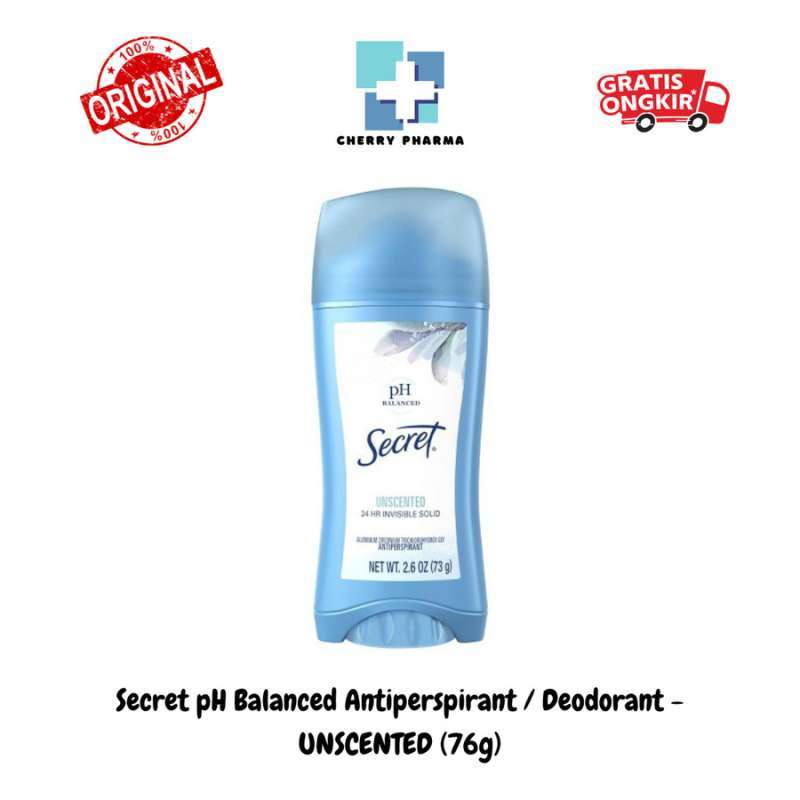Jual Secret pH Balanced Antiperspirant di Seller Cherry Pharma Beji