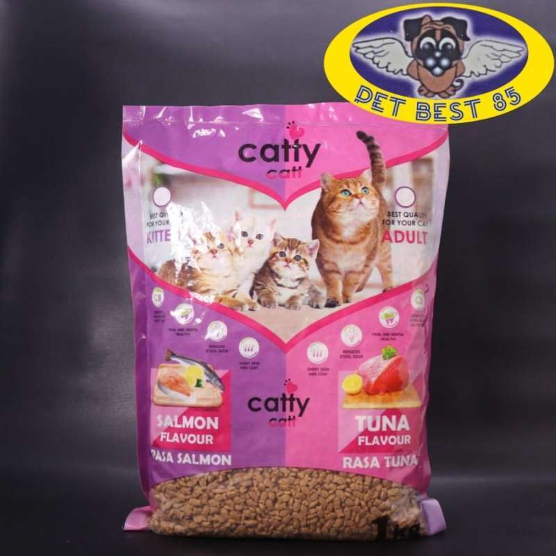Jual Makanan Kucing Catty Cat 1kg Cat Food/Pakan Kucing/Dry Food Import