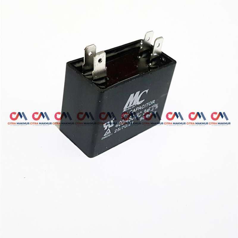 Jual Kapasitor Fan Ac 3 Uf Mc Kaki 4 Capasitor Kipas Mesin Outdoor