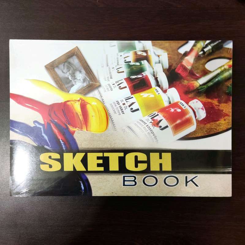Jual Kiky Sketchbook / Buku gambar / Buku sketsa A4 di Seller Mamre's