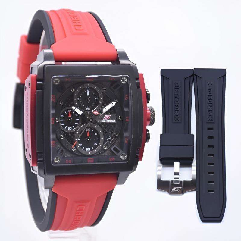 Jual Chronoforce 5332mb - Jam Tangan Pria Analog Original - Merah Di ...