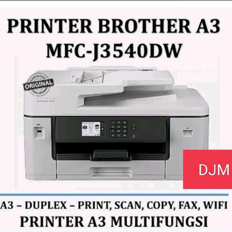 Promo BROTHER MFCJ3540DW Printer A3 Multifunction (Print,Scan,Copy,Fax